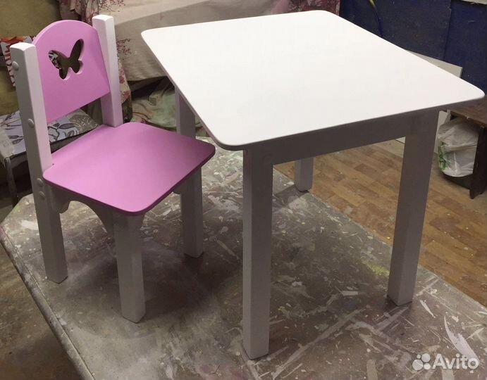 Комплект стол и стул детский
