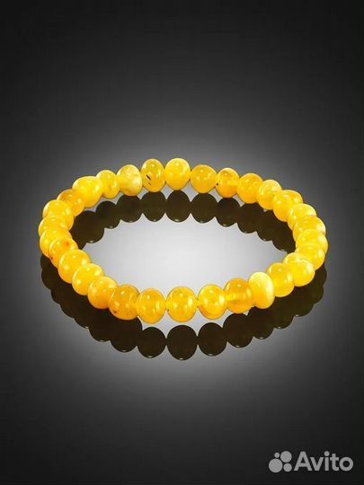Браслет Женский Натуральный Янтарь Лечебный новый