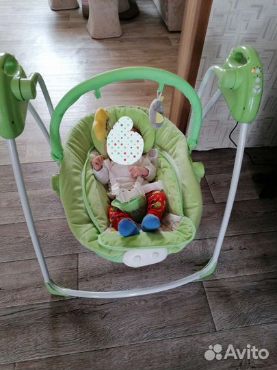 Детские качели-шезлонг