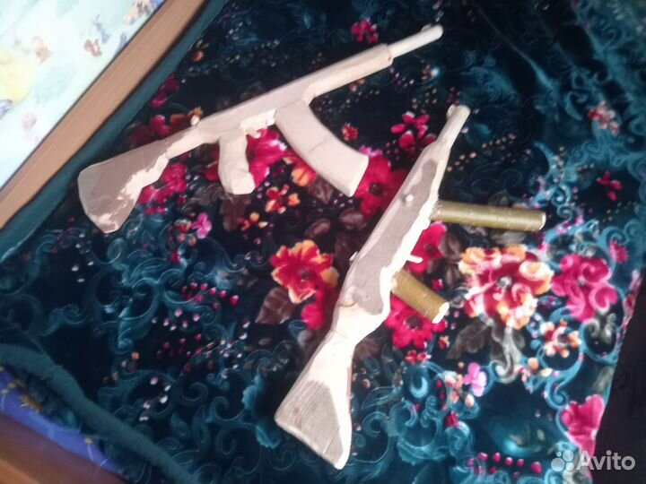 Автомат из дерева самодельный М416 и пароли юмпа