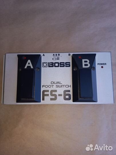 Педаль переключения пресетов boos FS-6