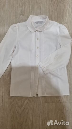 Блузка школьная 122-128 см