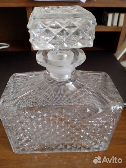 Штоф графин винтаж СССР bohemia