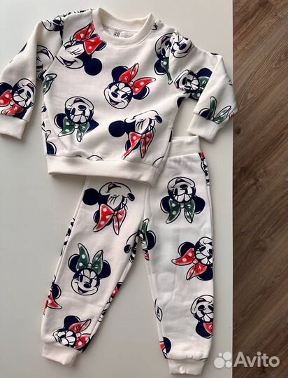 Костюм H&M для девочек теплый92.104.110.116