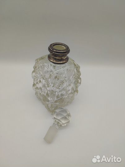 Флакон для духов, хрусталь, Туалетная баночка нач