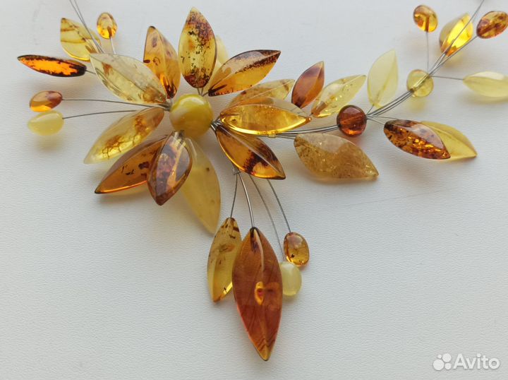 Янтарное колье