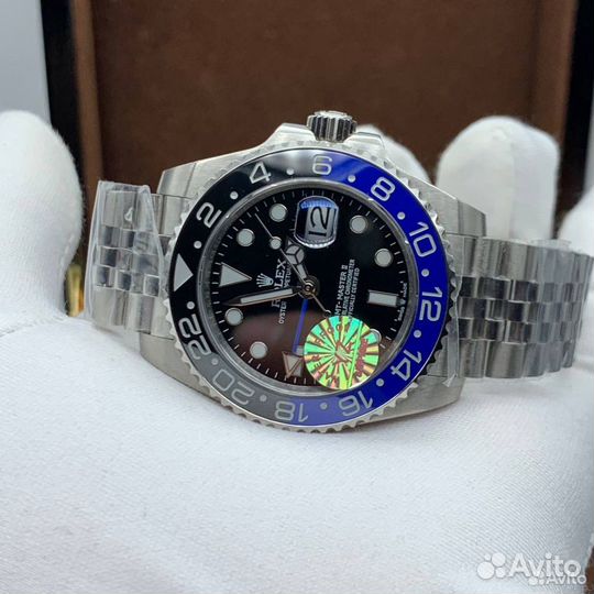 Мужские наручные часы Rolex GMT master II Batman