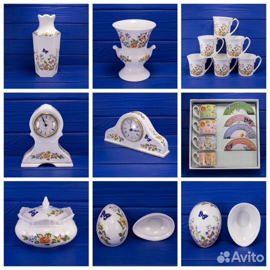 Комплект или поштучно Aynsley дизай Cottage Garden