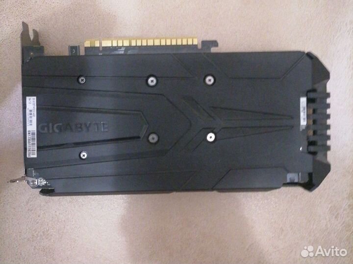 Видеокарта gigabyte GeForce GTX 1050 Ti 4GB