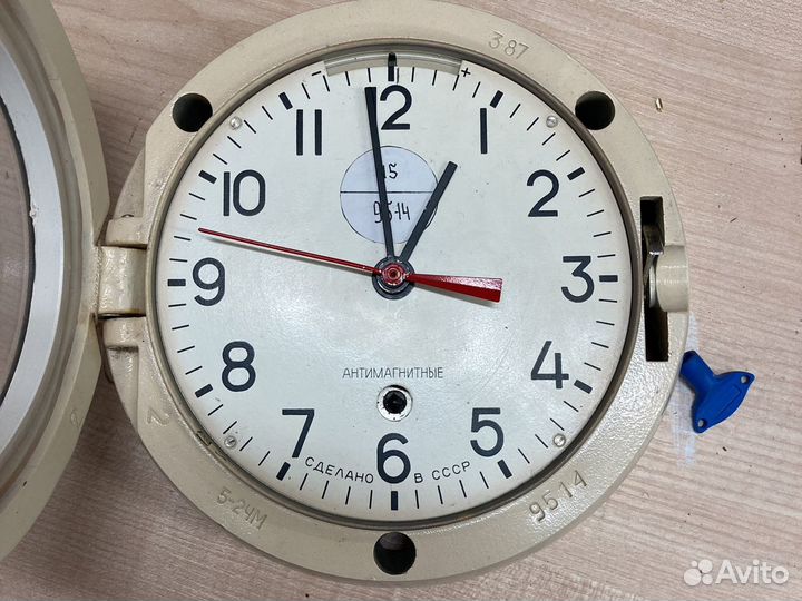 Часы корабельные СССР антимагнитные