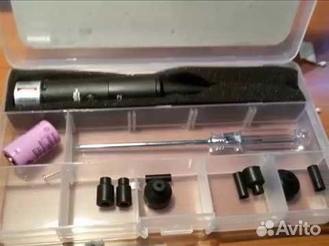 Лазерная холодная пристрелка, зелёный цвет