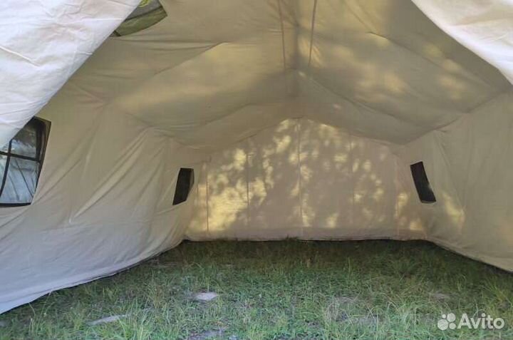 Палатка армейская каркасная от 10 до 70 мест