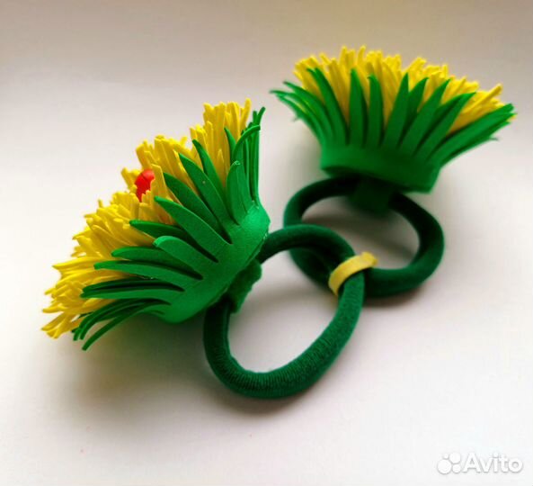 Резинки для волос ручной работы