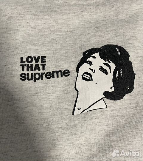 Футболка supreme love that tee