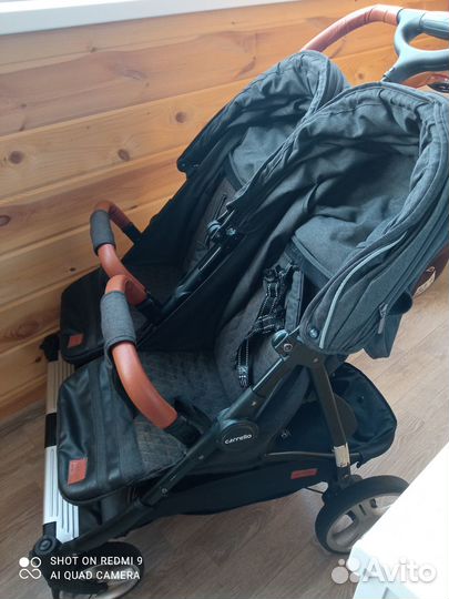 Коляска для двойни