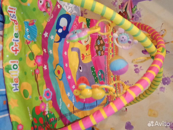 Развивающий коврик новый