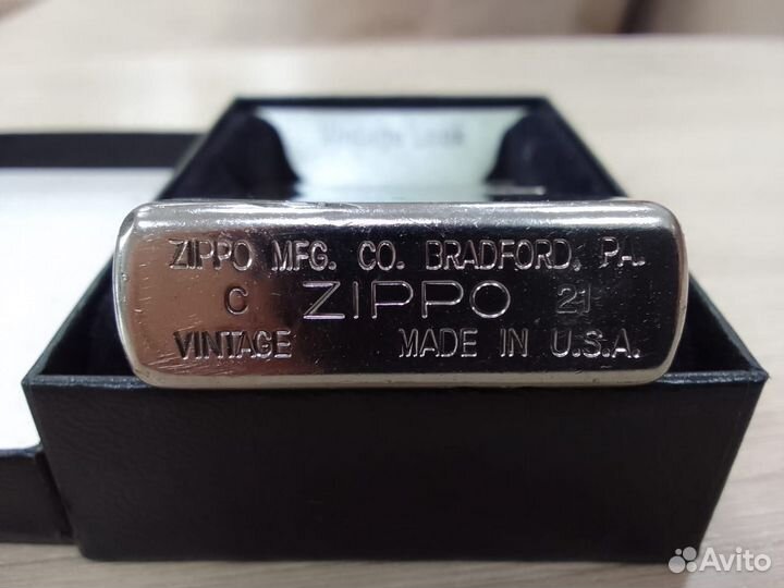 Zippo Vintage Replica 1937 оригинал 2021г