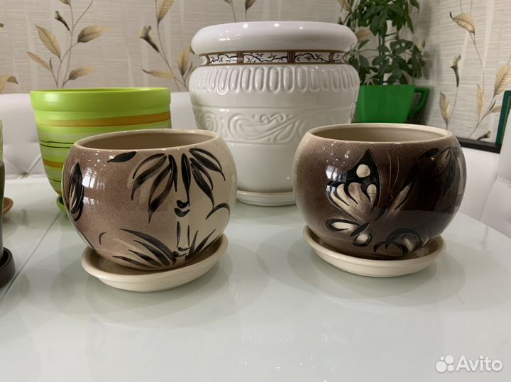 Горшки керамические