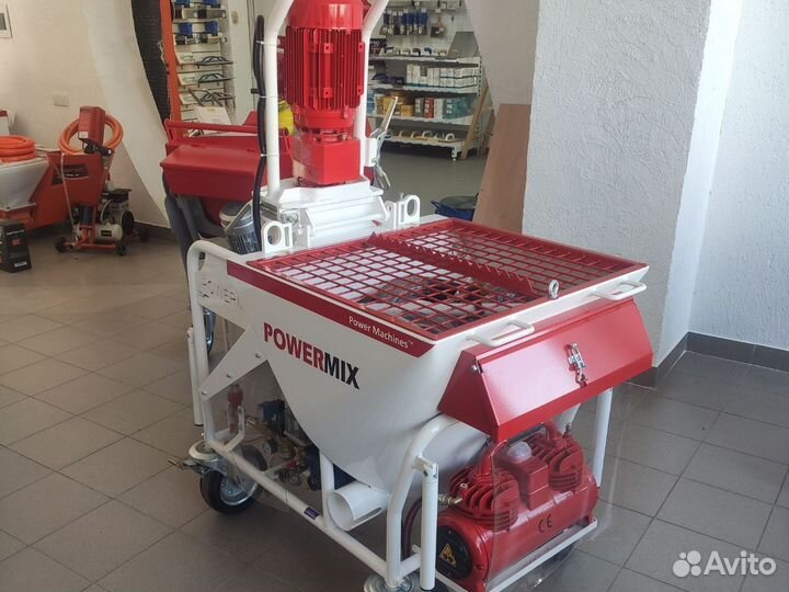 Штукатурная станция Powermix alfa 380B