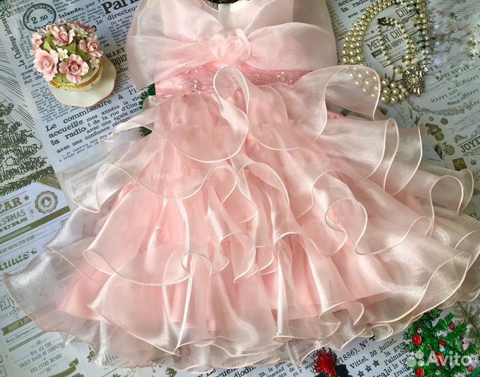 Платье для девочки 104 110 116