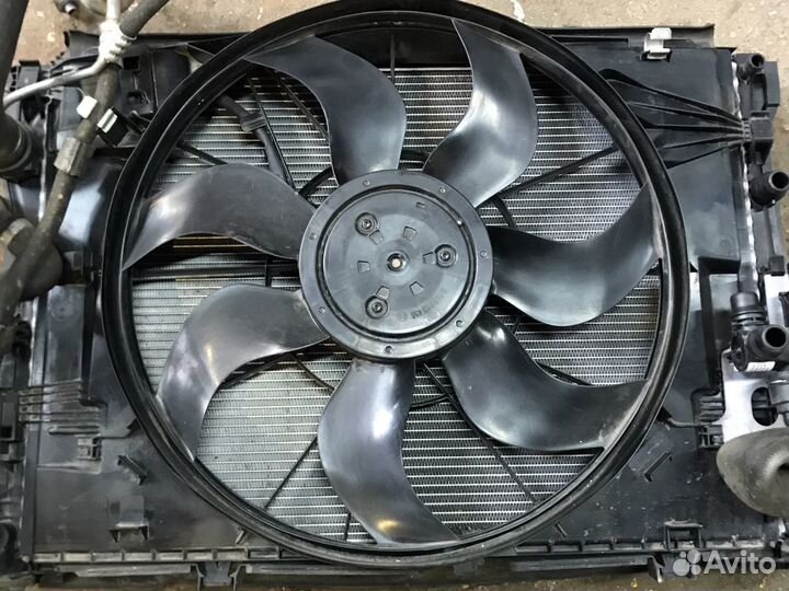 Мерседес w205 вентилятор охлаждения