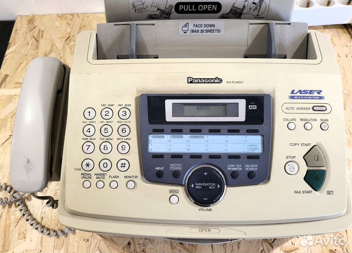 Panasonic KX-FLM653RU факсовый лазерный мфу 6-1