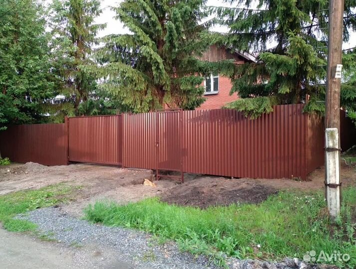 Откатные ворота Новосибирск