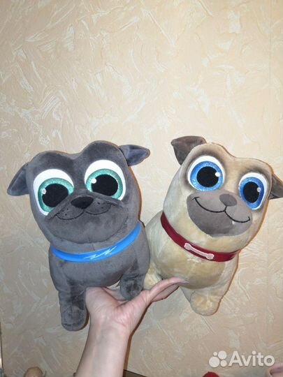 Бинго и Ролли дружные мопсы disney игрушки