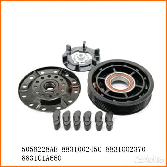 Шкив Corolla, Avensis, Auris, Verso 6рк 125мм