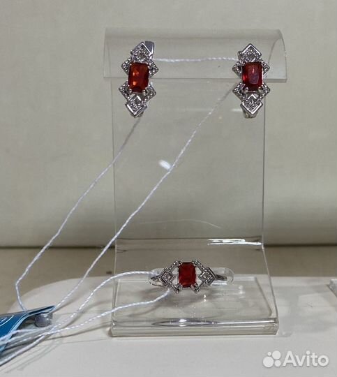 Серьги серебряные, подвески Подарок 8 Марта