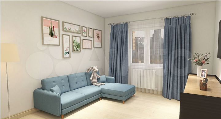 Квартира-студия, 27 м², 19/20 эт.