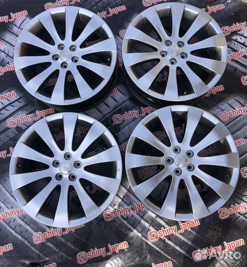 Оригинальные литые диски Subaru R18 Japan