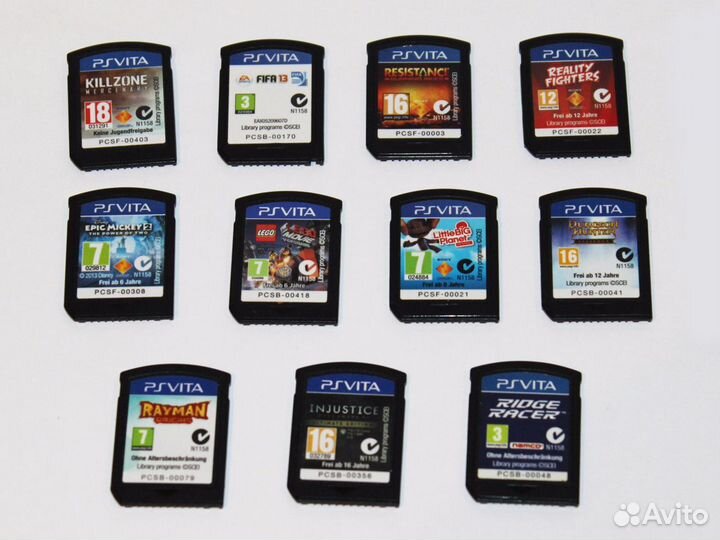 Игры и память PS Vita