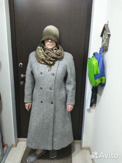 Пальто женское зимнее 52 54