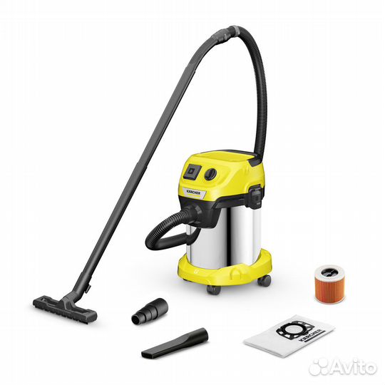 Пылесос WD 3 P S V-17/4/20 Karcher хозяйственный