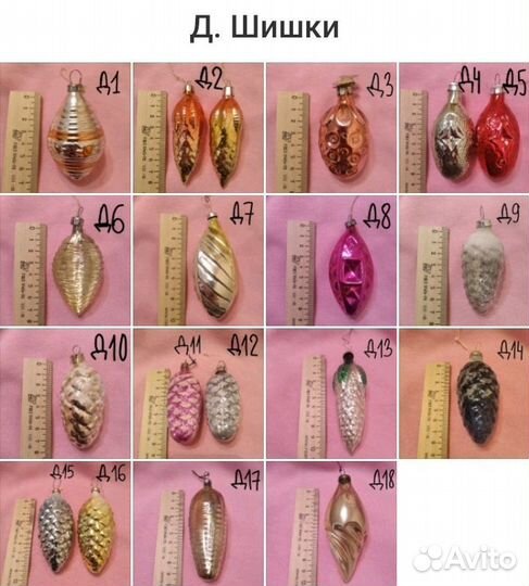 Елочные игрушки СССР