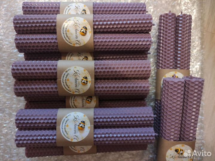 Свечи, пчелиный воск