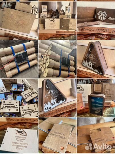 Изделия из дерева / фанеры высшего сорта, на заказ