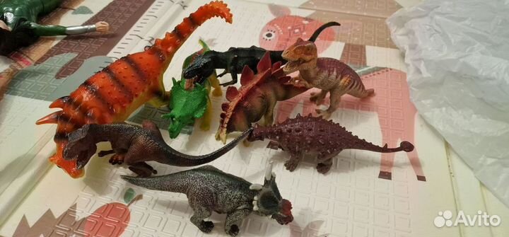 Динозавры игрушки продажа лотами