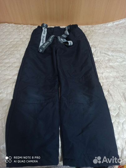 Брюки демисезонные осенние 122