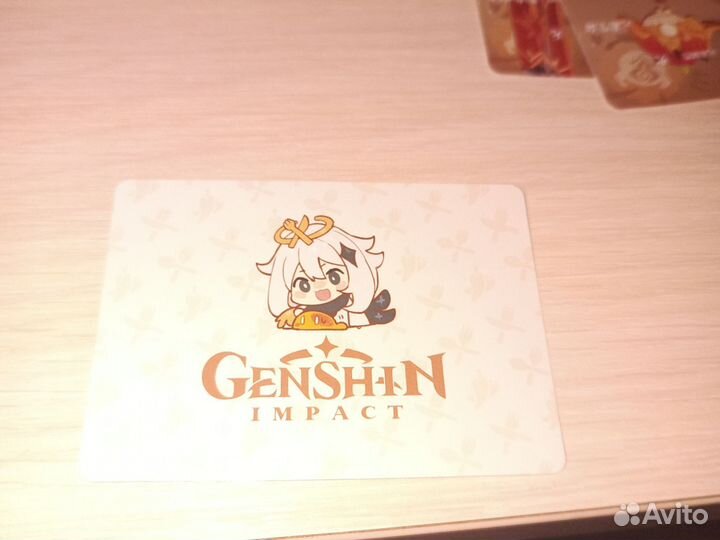 Карточки геншин импакт