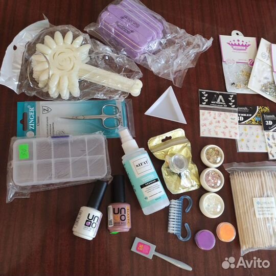 Стартовый набор для ногтей и покрытия гель лаком