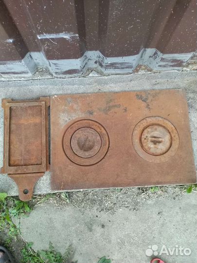 Плита чугунная для печи