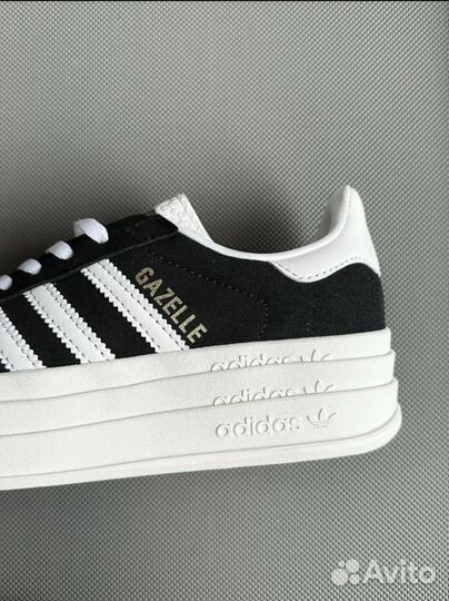 Adidas Gazelle Bold Core Black White