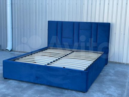 Интерьерная кровать в мягкой оббивке 140,160,180