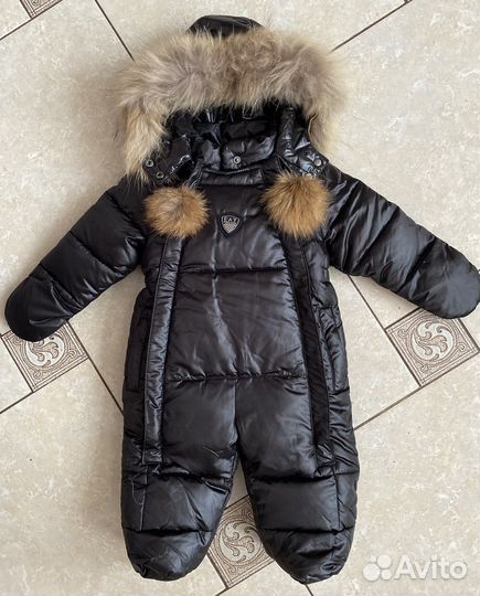 Зимний комбинезон на мальчика