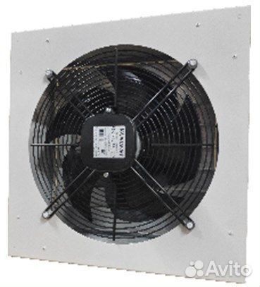 Ов-кв-300 ир осевой вентилятор vanvent с инерционн