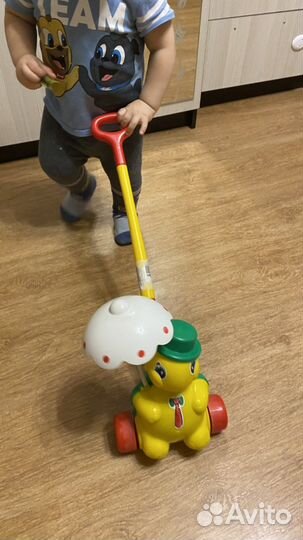 Каталка черепашка с зонтиком