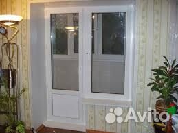 Дверной стеклопакет