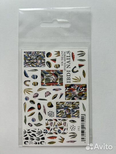 Наклейки, слайдеры для ногтей